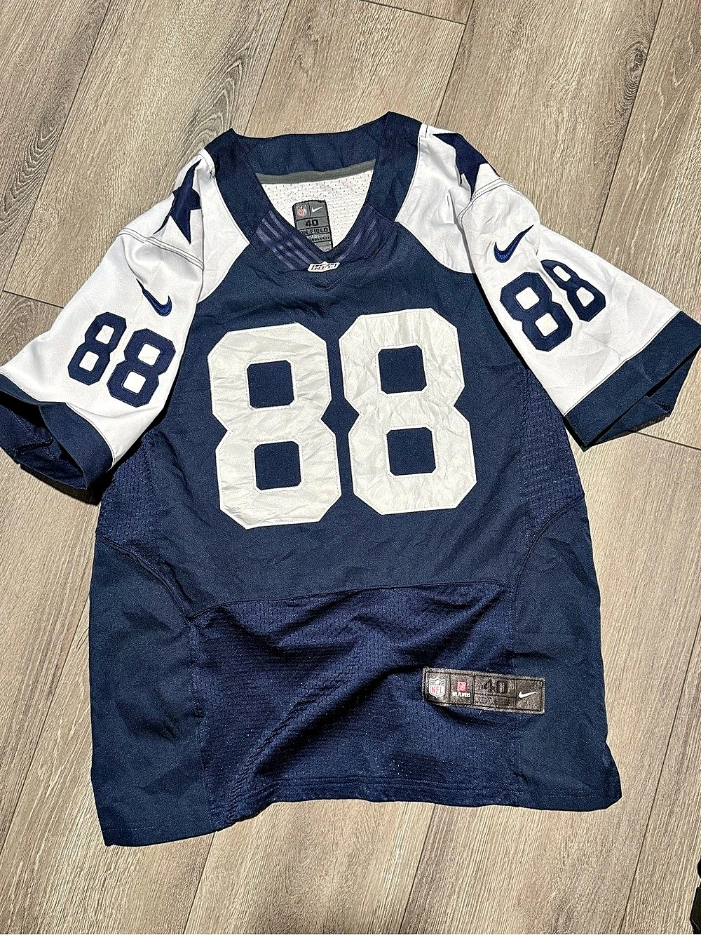 Nike Dallas Cowboys NFL Game Jersey Blue & White